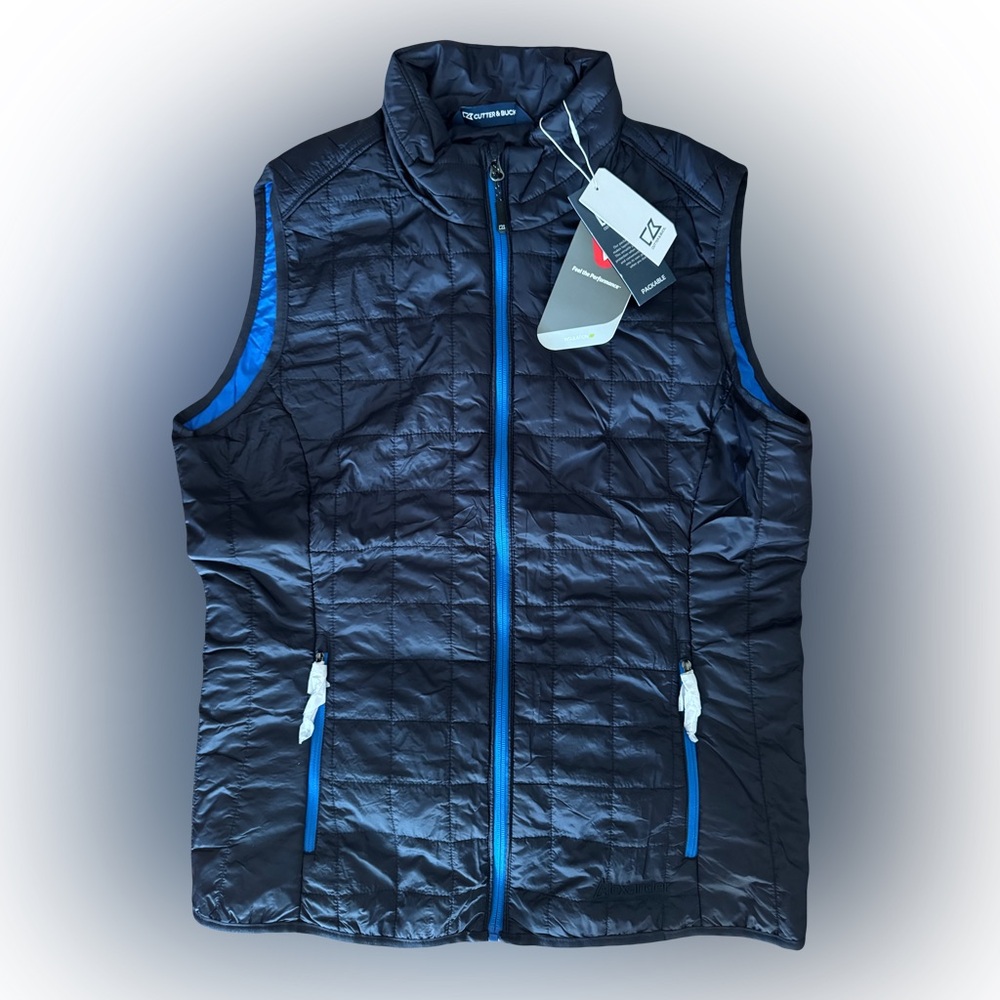 *NWT* Cutter & Buck packable down vest size large